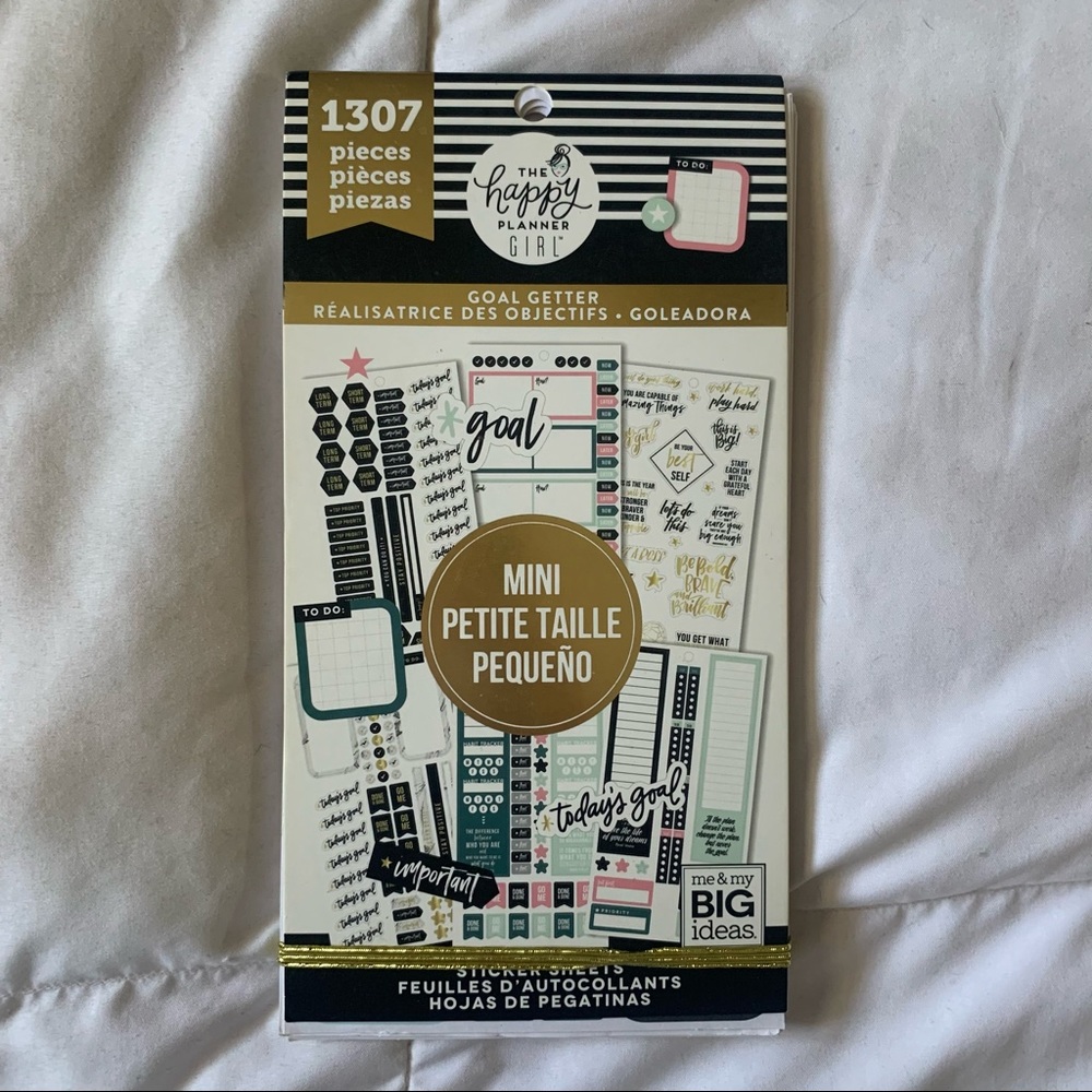 The Happy Planner Mini Goal Getter Sticker Book